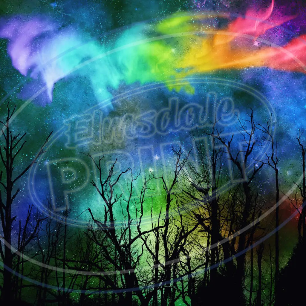 Aurora Forest 003 Printed Pattern Vinyl
