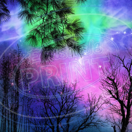 Aurora Forest 005 Printed Pattern Vinyl