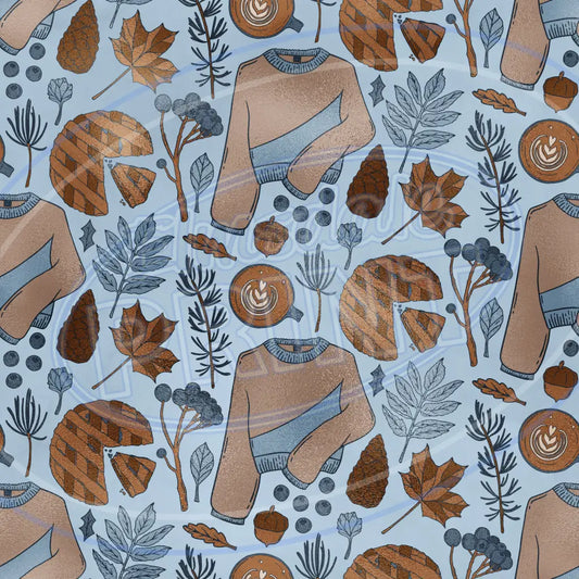 Autumn Night 009 Printed Pattern Vinyl