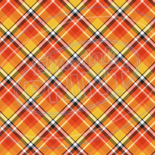 Autumn Orange 012 Printed Pattern Vinyl
