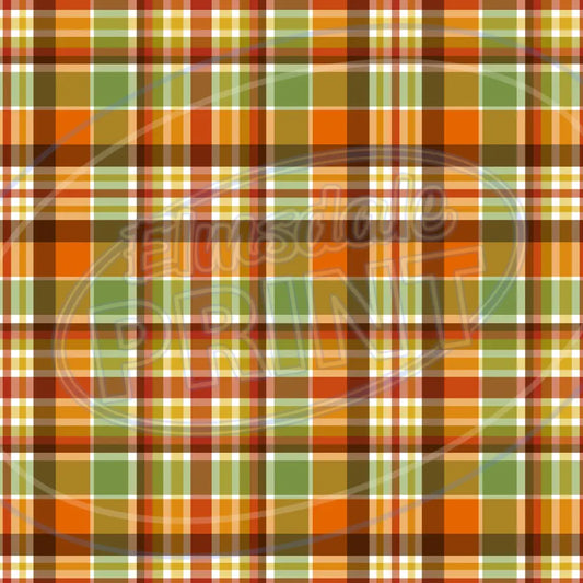 Autumn Plaid 005 Printed Pattern Vinyl