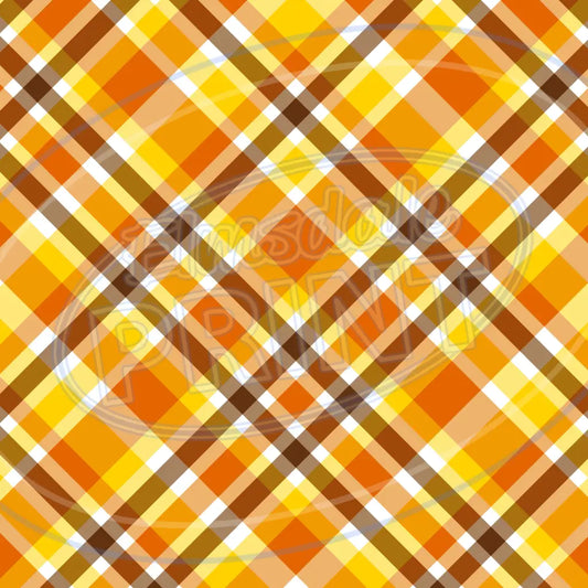 Autumn Plaid 018 Printed Pattern Vinyl
