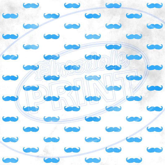 Baby Blue 006 Printed Pattern Vinyl