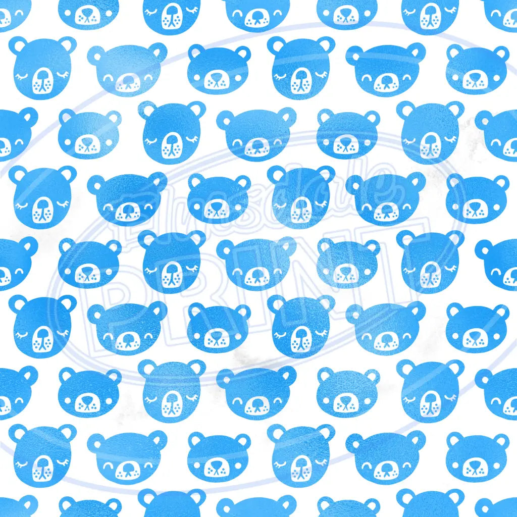 Baby Blue 013 Printed Pattern Vinyl