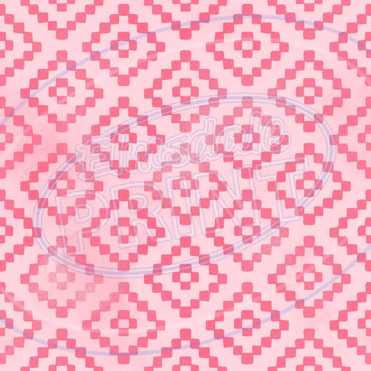 Baby Pink 002 Printed Pattern Vinyl