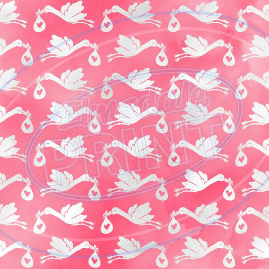 Baby Pink 005 Printed Pattern Vinyl