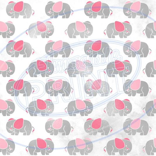 Baby Pink 006 Printed Pattern Vinyl