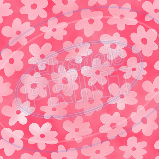Baby Pink 014 Printed Pattern Vinyl