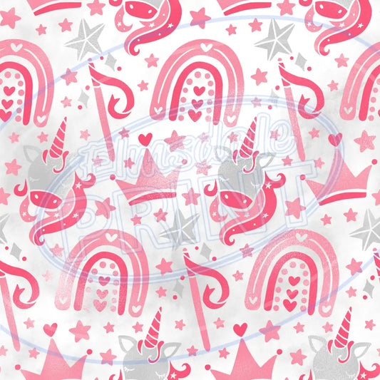 Baby Pink 015 Printed Pattern Vinyl