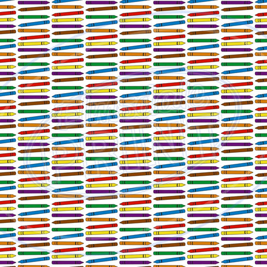 Back To School 003 Printed Pattern Vinyl