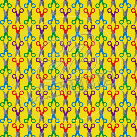 Back To School 004 Printed Pattern Vinyl