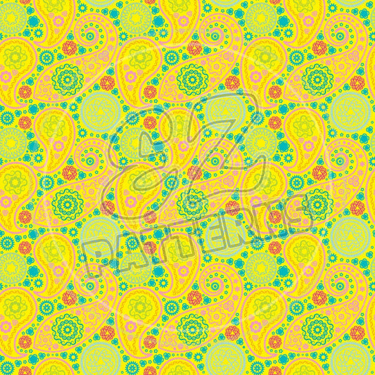 Bandana Paisley 014 Printed Pattern Vinyl