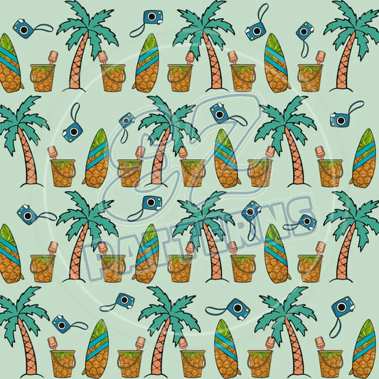 Beach Day 008 Printed Pattern Vinyl
