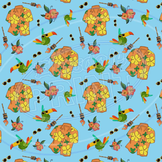Beach Day 018 Printed Pattern Vinyl