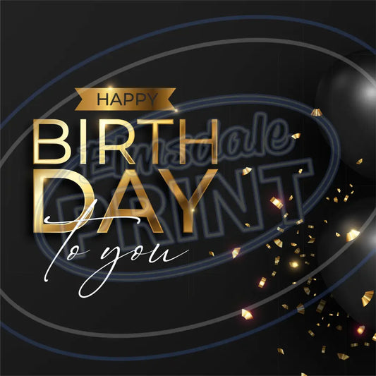 Birthday Bash 004 Printed Pattern Vinyl