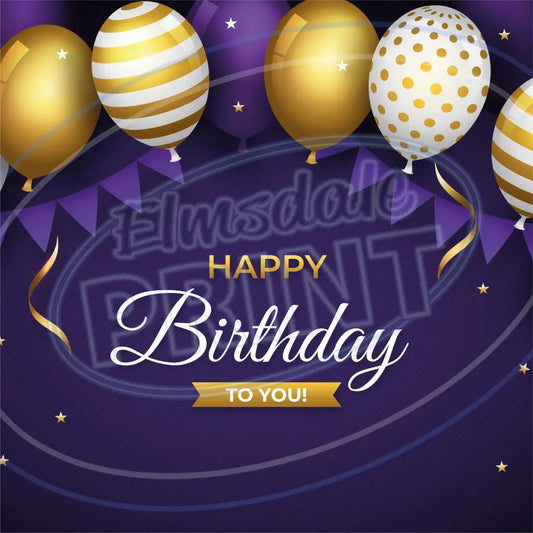 Birthday Bash 005 Printed Pattern Vinyl