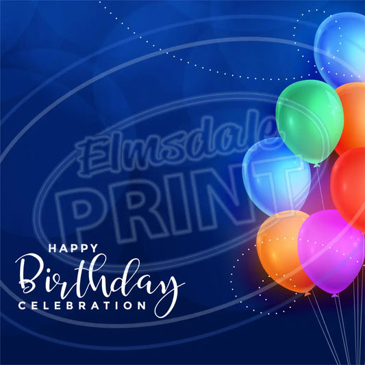 Birthday Bash 007 Printed Pattern Vinyl