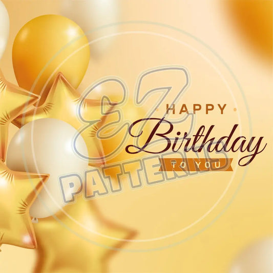 Birthday Bash 013 Printed Pattern Vinyl
