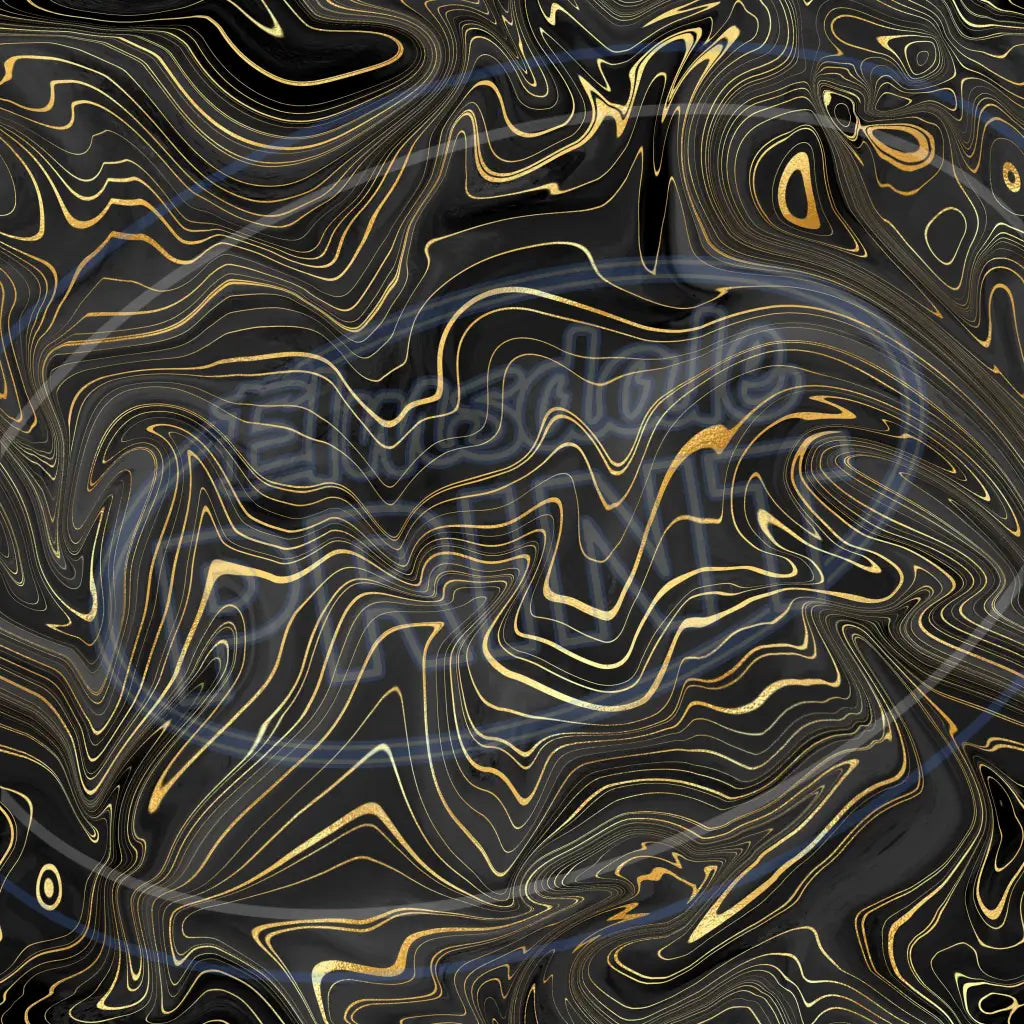 Black Gold Strata 006 Printed Pattern Vinyl