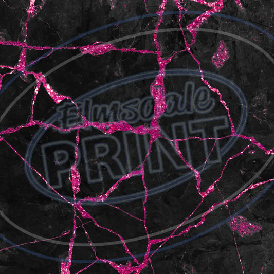 Pink & Black Marble 007 Printed Pattern Vinyl