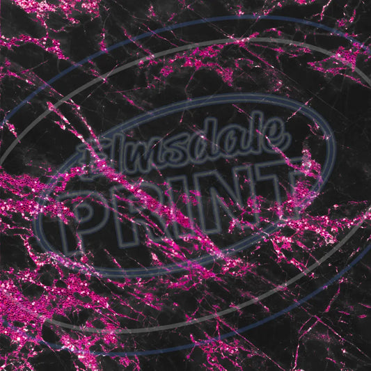 Pink & Black Marble 011 Printed Pattern Vinyl