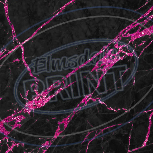 Pink & Black Marble 013 Printed Pattern Vinyl