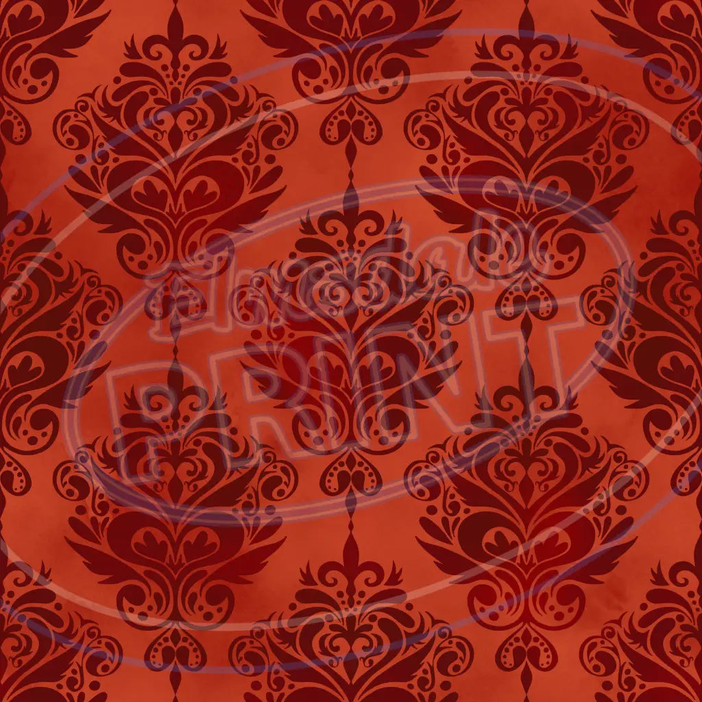 Blood Orange 014 Printed Pattern Vinyl