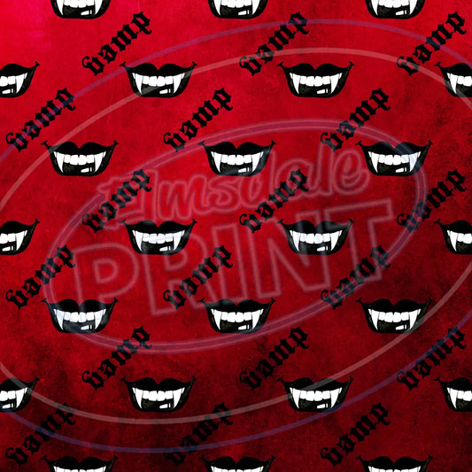 Blood Red 003 Printed Pattern Vinyl