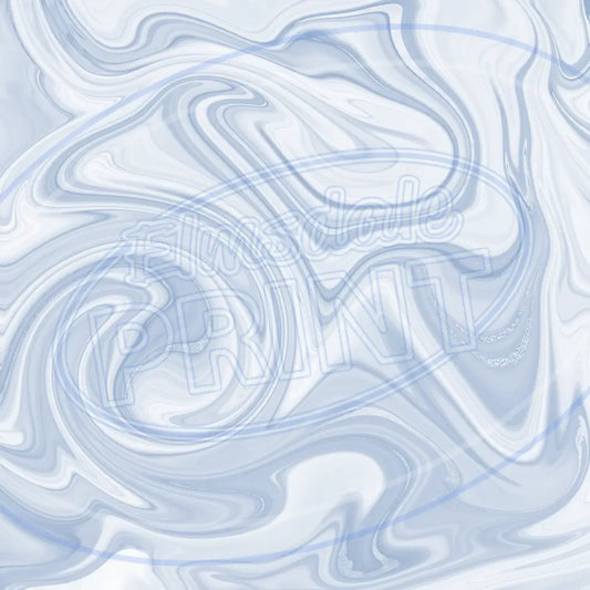 Blue Fade Pour 007 Printed Pattern Vinyl