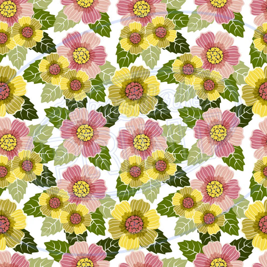 Boho Bloom 013 Printed Pattern Vinyl