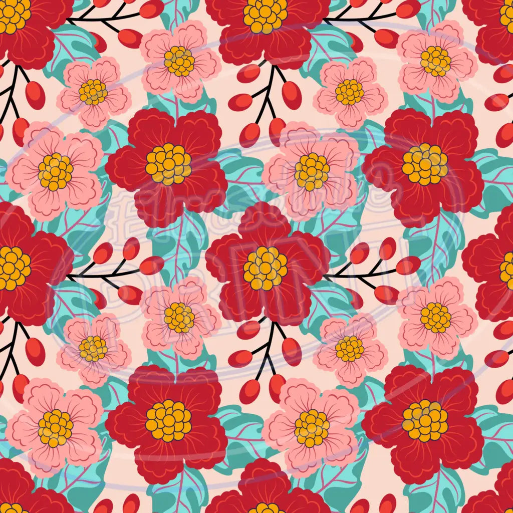 Boho Bloom 016 Printed Pattern Vinyl