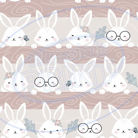 Boho Bunny 008 Printed Pattern Vinyl