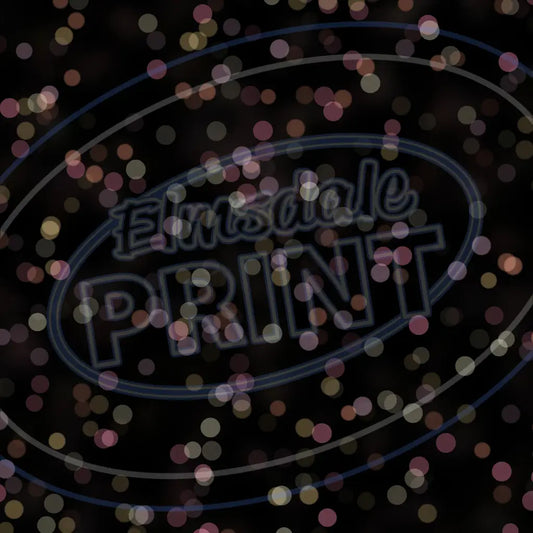 Bokeh Evening 009 Printed Pattern Vinyl