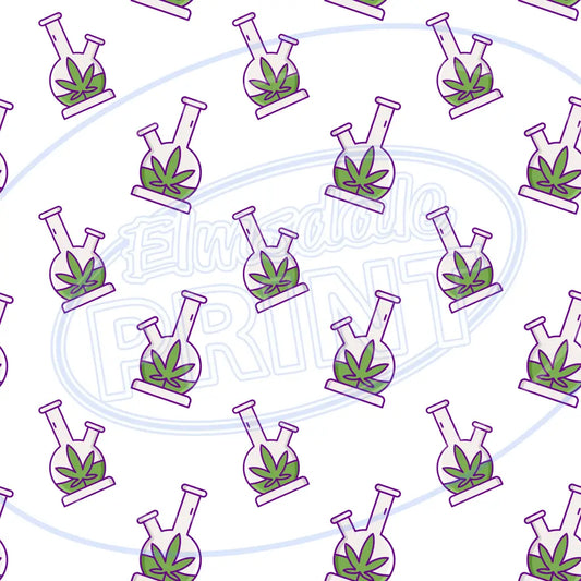 Bong Sesh 002 Printed Pattern Vinyl