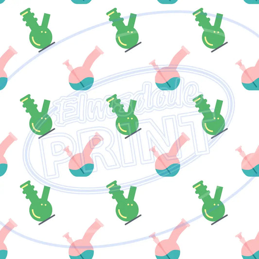 Bong Sesh 012 Printed Pattern Vinyl