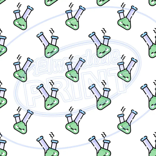 Bong Sesh 015 Printed Pattern Vinyl