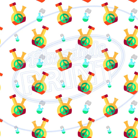 Bong Sesh 023 Printed Pattern Vinyl