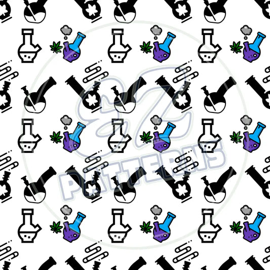 Bong Sesh 024 Printed Pattern Vinyl