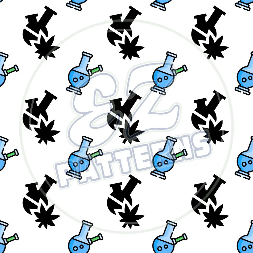 Bong Sesh 025 Printed Pattern Vinyl
