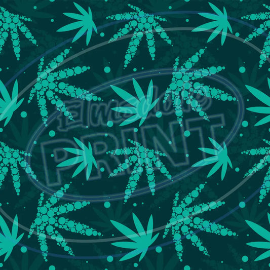 Bubble Leaf 001 Printed Pattern Vinyl