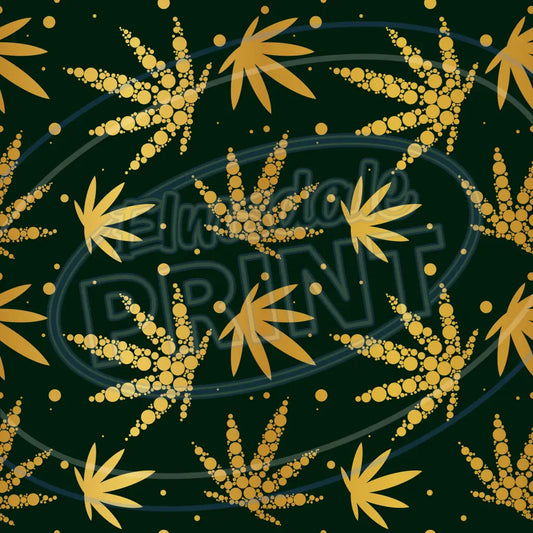 Bubble Leaf 004 Printed Pattern Vinyl