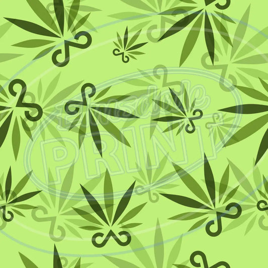 Bubble Leaf 007 Printed Pattern Vinyl