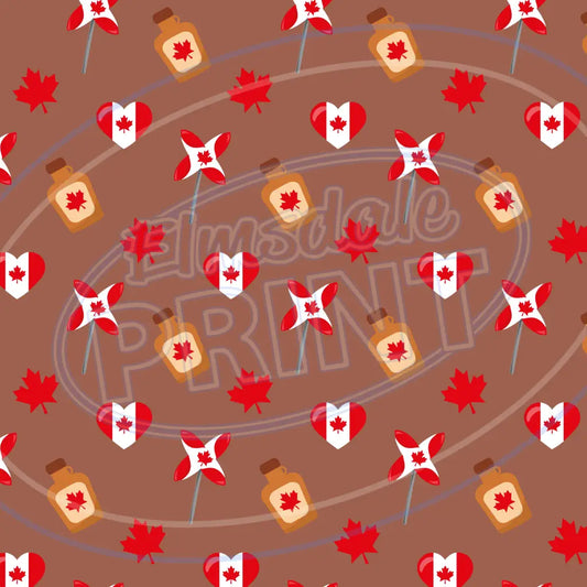 Canada Cuties 008 Printed Pattern Vinyl