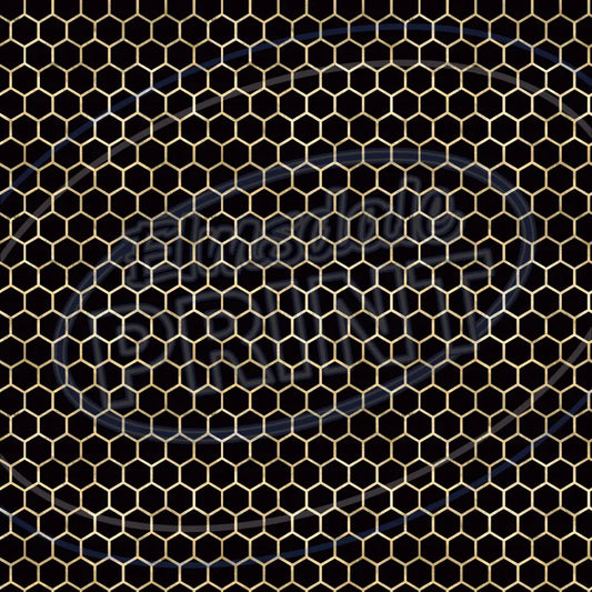 Burgundy Bees 013 Printed Pattern Vinyl