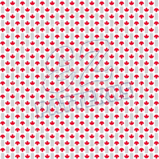 Canada Party 004 Printed Pattern Vinyl