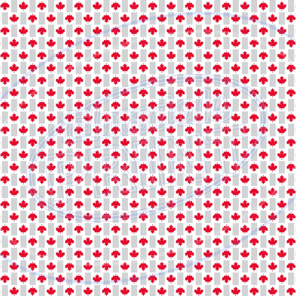 Canada Party 004 Printed Pattern Vinyl