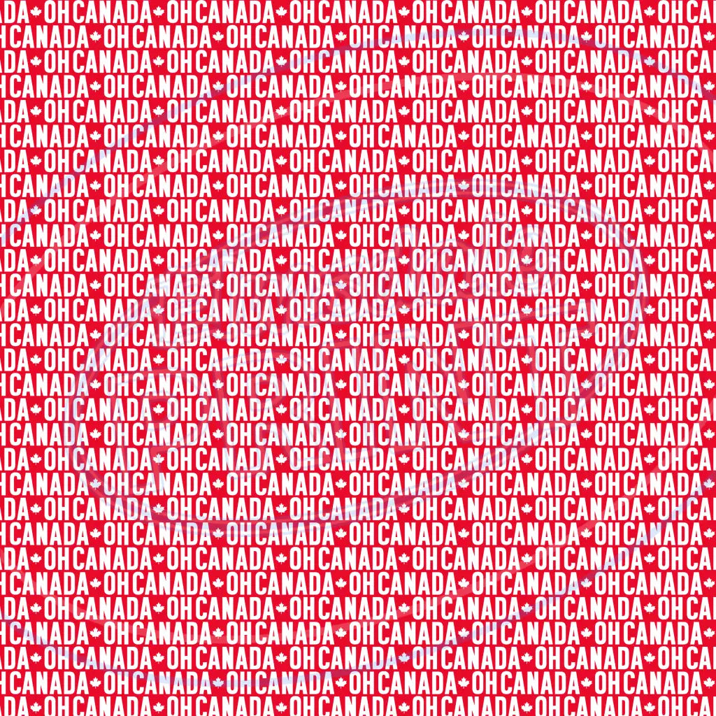 Canada Party 014 Printed Pattern Vinyl