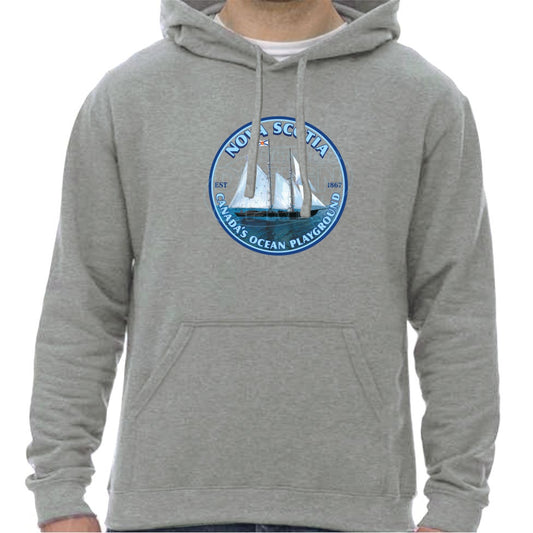 Canada’s Ocean Playground: Hoodies - Heather Grey / S