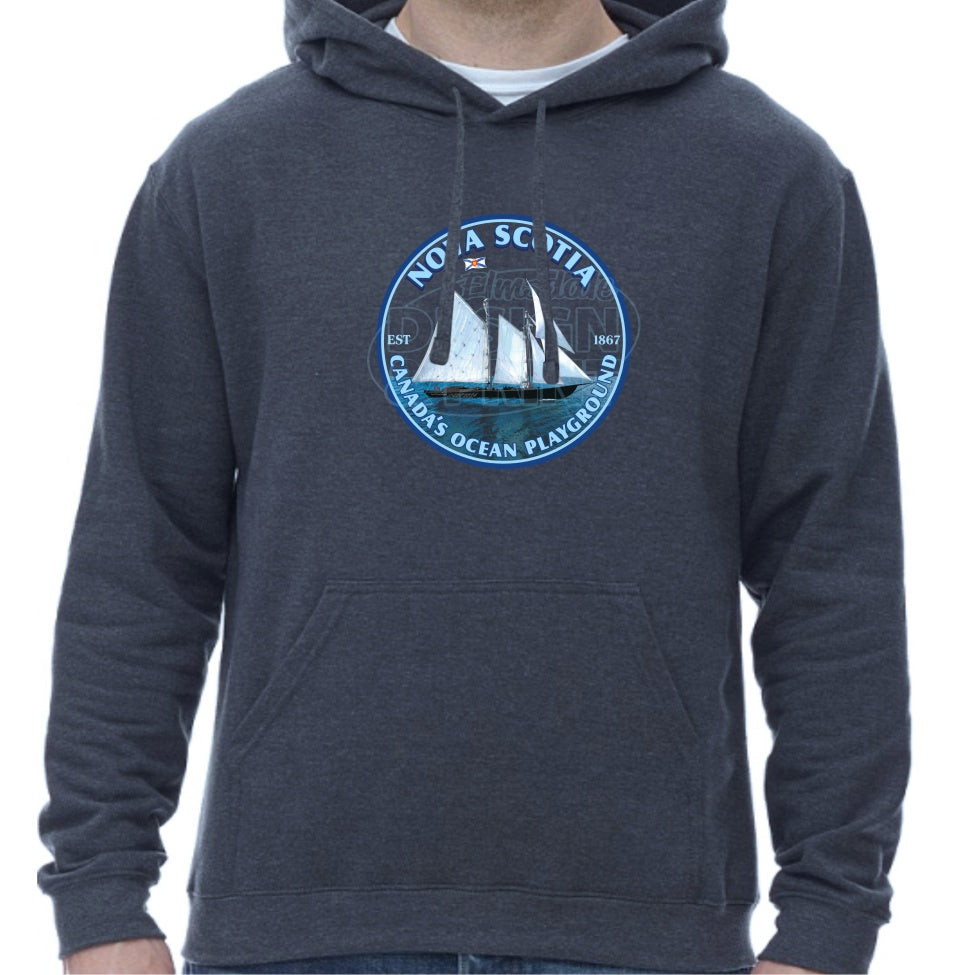 Canada’s Ocean Playground: Hoodies - Heather Navy / S
