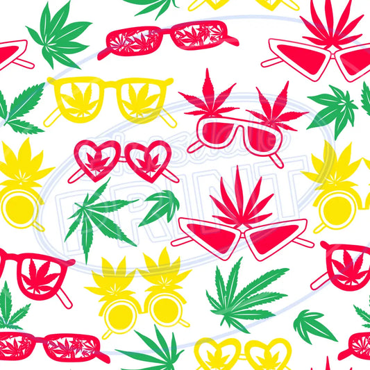 Canna Camper 003 Printed Pattern Vinyl